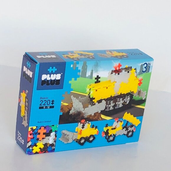 Plus-Plus 220pc Pastel 3 In 1 Building Set Made in Denmark New Sealed For Age 5+ - Picture 4 of 11
